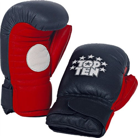 TOP TEN Coach-Spar Mitts Gloves (Leather)