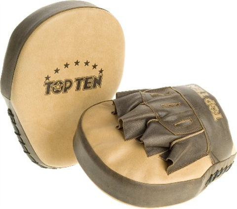TOP TEN RETRO Short Focus Mitts (Leather)
