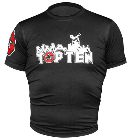 Rash Guard TOP TEN MMA short sleeve