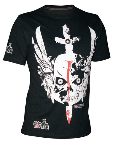 Tshirt Skull and sword