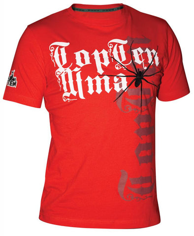 Top Ten MMA Spider Shirt