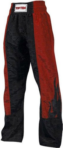 TOP TEN FLAME Kickboxing Pants