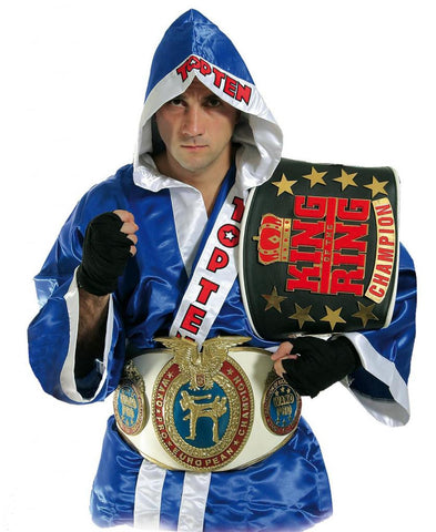 TOP TEN GET IN THE RING hooded Boxing Robe