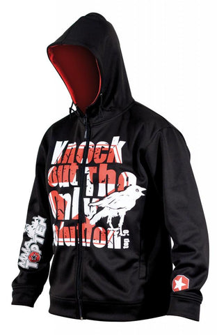 TOP TEN MMA Hoodie "KNOCK OUT THE ONLY SOLUTION"