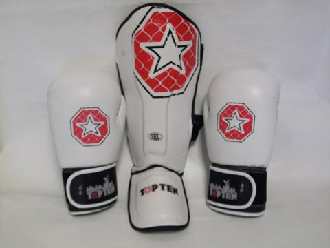 TOP TEN MMA Package (12oz Sparring Gloves)(S)