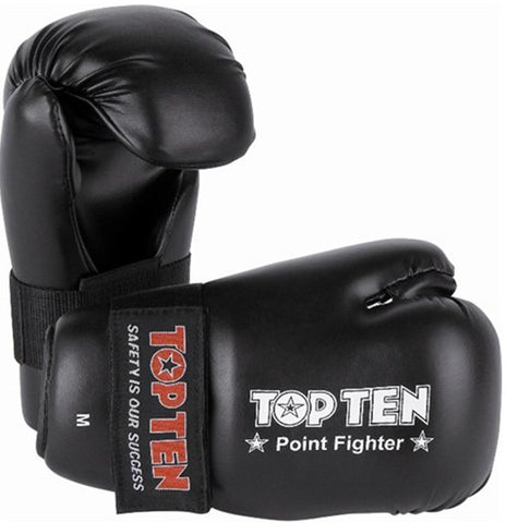 TOP TEN Point Fighter Open Hand Gloves