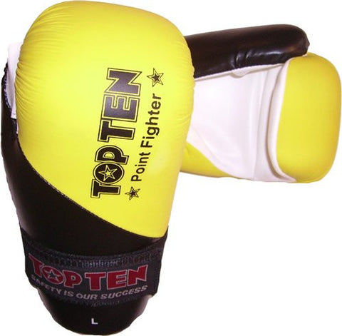 TOP TEN Point Fighter Open Hand Gloves