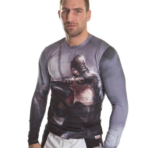 TOP TEN MMA Warrior Rash Guard